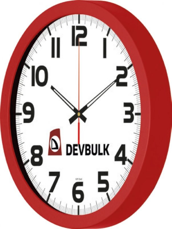 30-35-40 cm Anka Plastik Duvar Saati 2