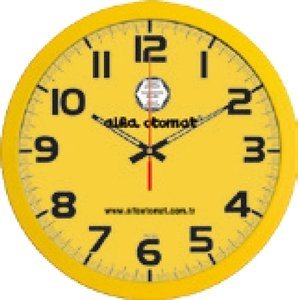 30-35-40 cm Anka Plastik Duvar Saati 5