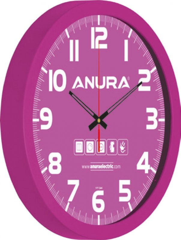 30-35-40 cm Anka Plastik Duvar Saati