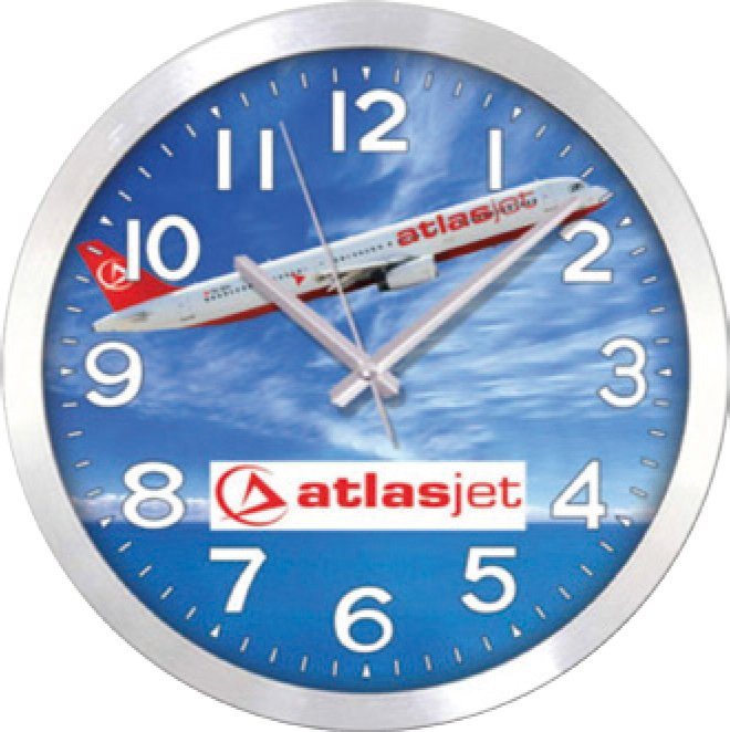 36 cm Bako Metal Duvar Saati 2