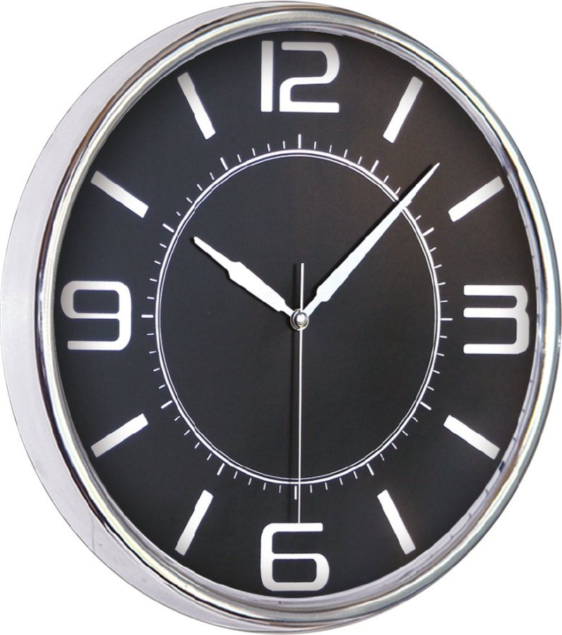 36 cm Zambe Metalize Duvar Saati 4