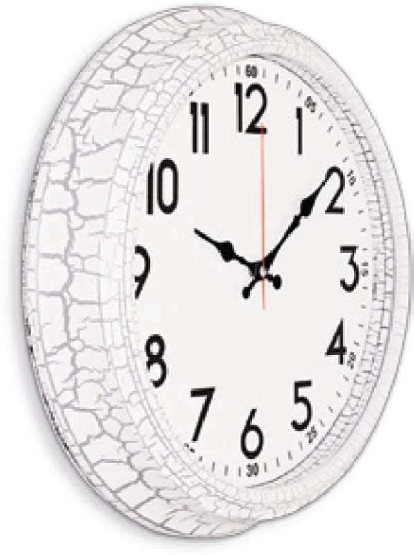 40 cm Dural Plastik Duvar Saati 5