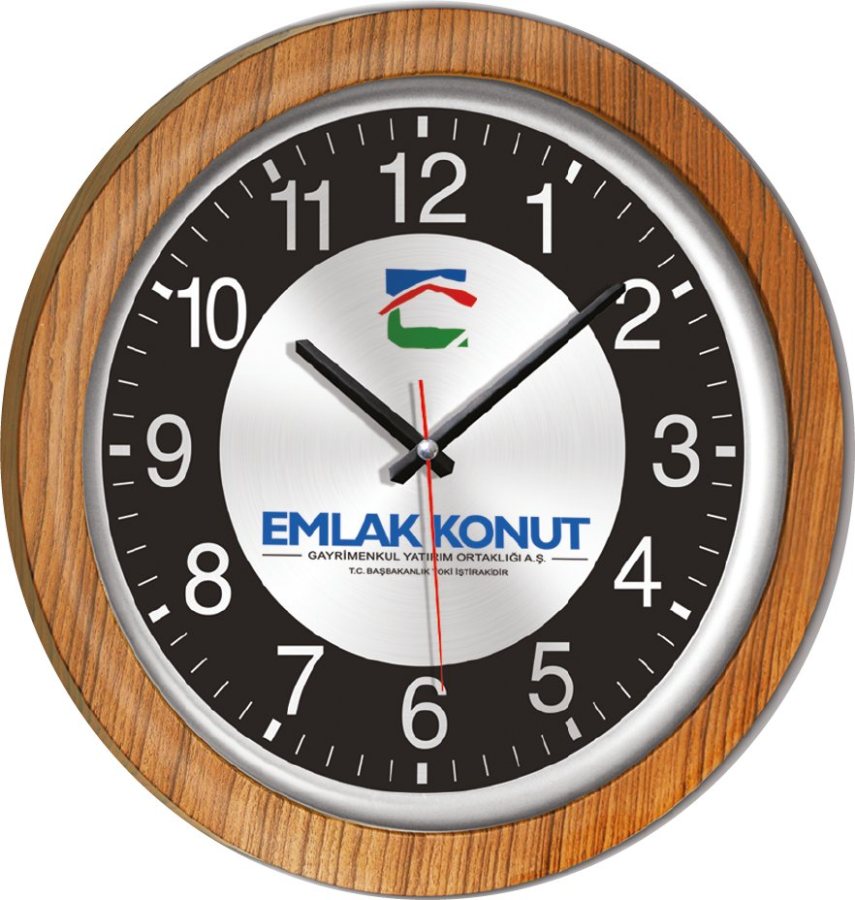40 cm Siro Ahşap Duvar Saati