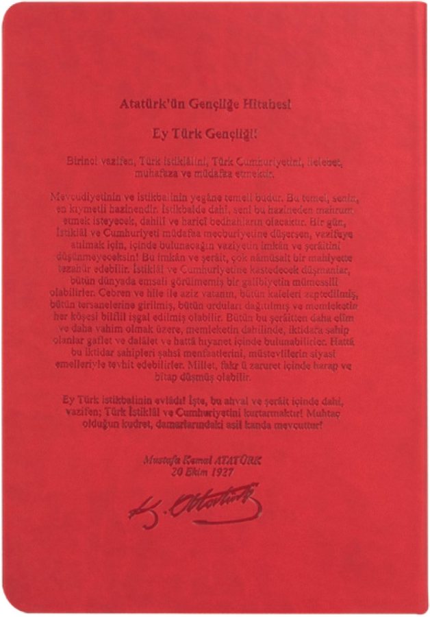 Atatürk Termo Deri Defter 2