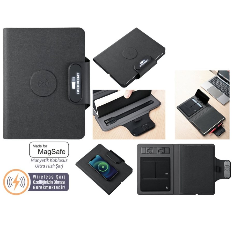 Balor 3in1 MagSafe Wireless Organizer PD/3A Powerbank 7