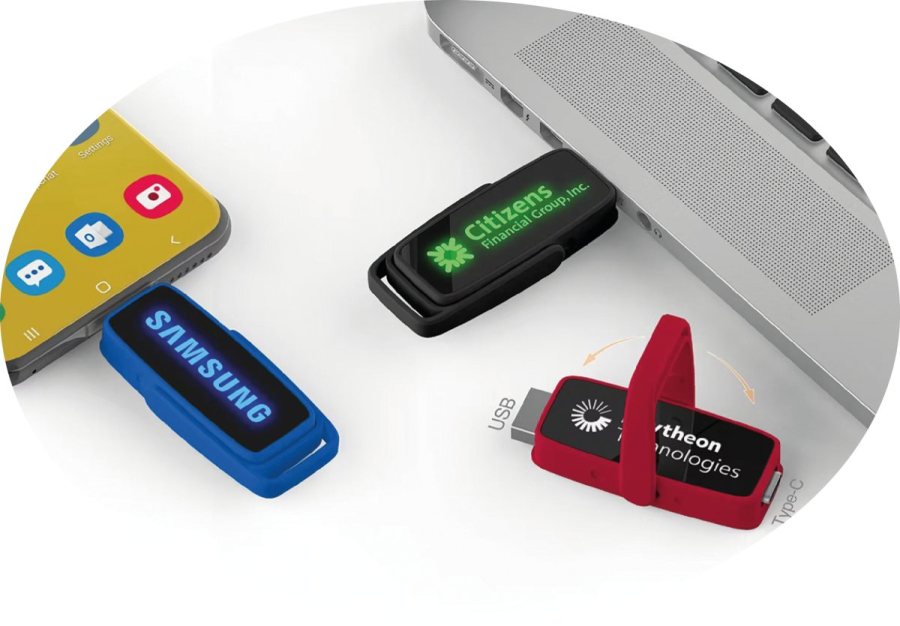 Biren Işıklı OTG USB Bellek