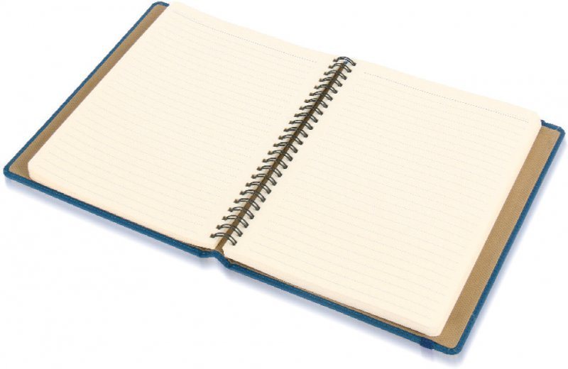 Bozca Gizli Spiralli Termo Deri Defter 2