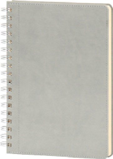 Çiğli Spiralli Kareli Termo Deri Defter 2