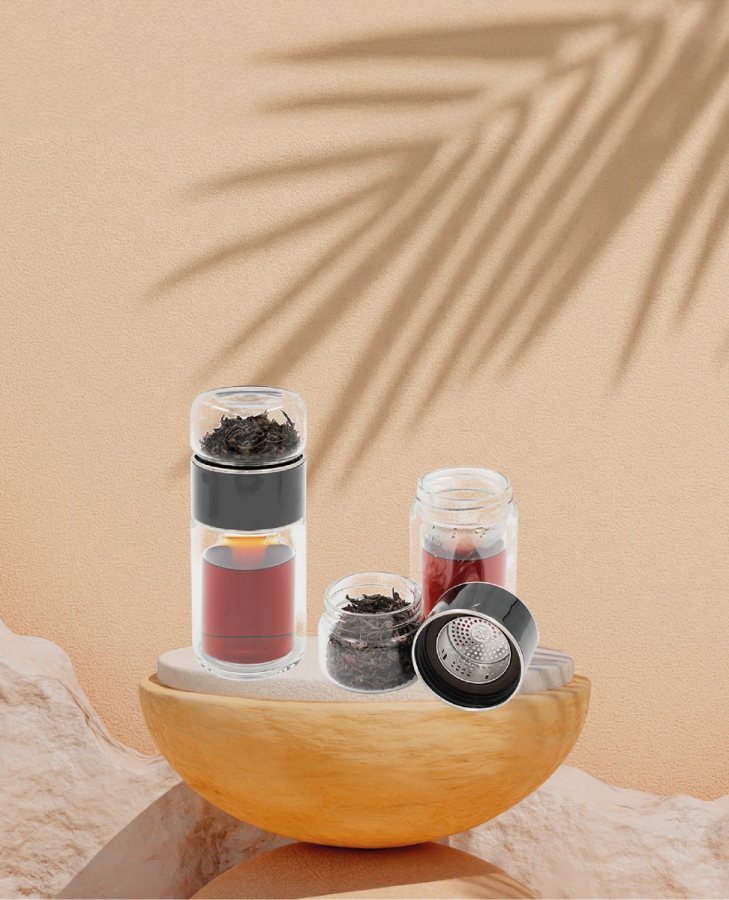 Dofi 280ml Cam Demlik 2