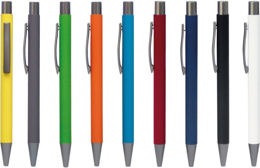 Fuga Rubber Metal Tükenmez Kalem