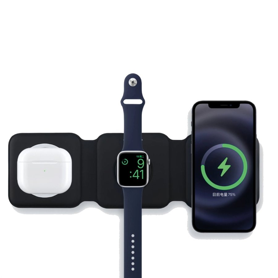 Grand MagSafe 3 in 1 Kablosuz Şarj Cihazı 2