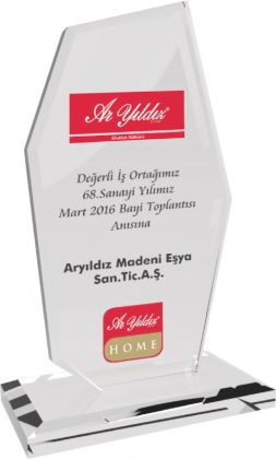 Library Kristal Plaket