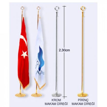Logolu Makam Bayrağı