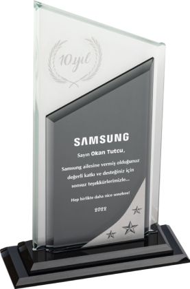 Salo Kristal Plaket