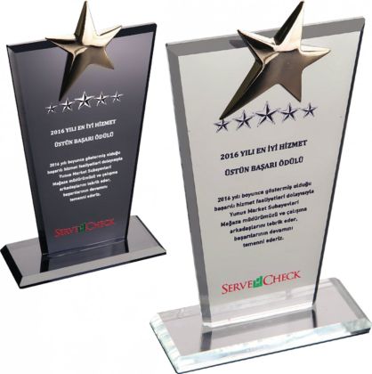 Star Kristal Plaket