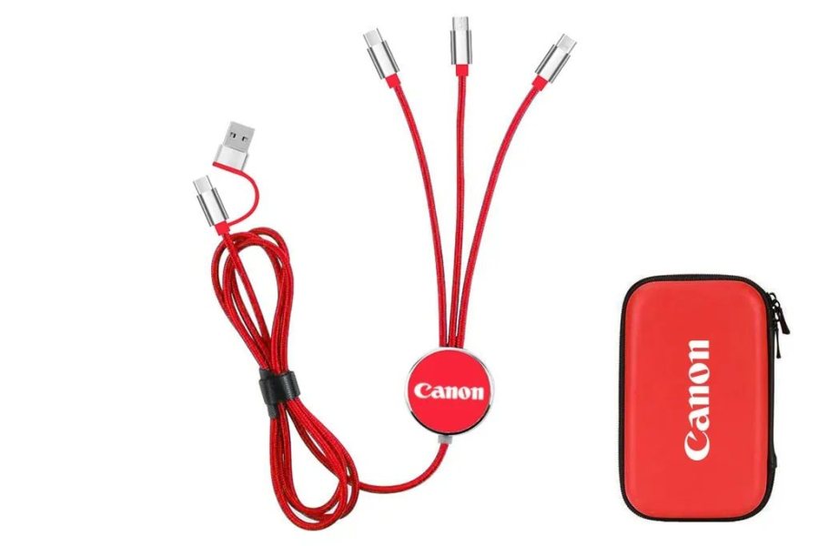 Kabel Işıklı Powerbank Kablosu TYPE-C Giriş-Çıkışlı 7