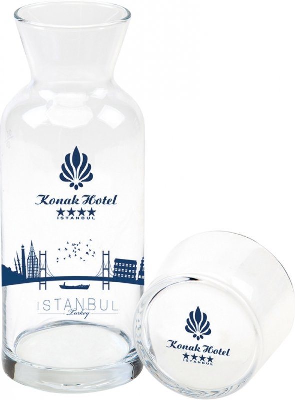 Karaf 700 ml Cam Sürahi ve Bardak Seti 2