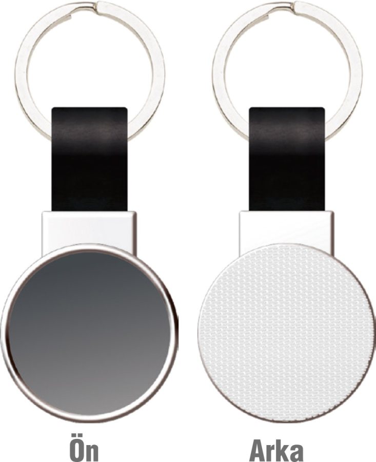Keys Metal Deri Anahtarlık 3