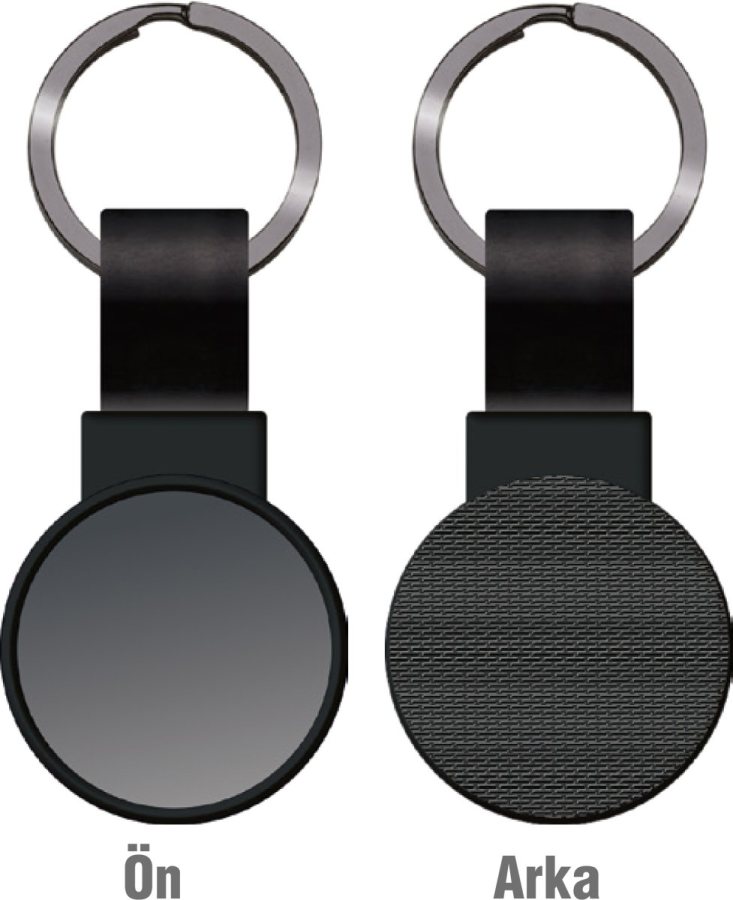 Keys Metal Deri Anahtarlık 4