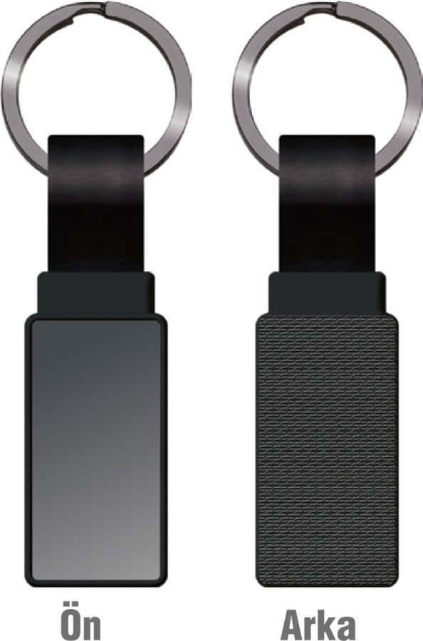 Keys Metal Deri Anahtarlık