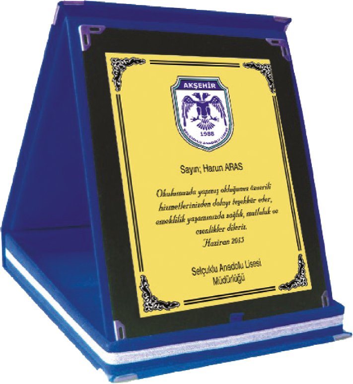Kill Albüm Plaket 3