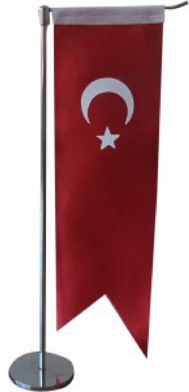 L Tipi Masa Bayrağı Seti