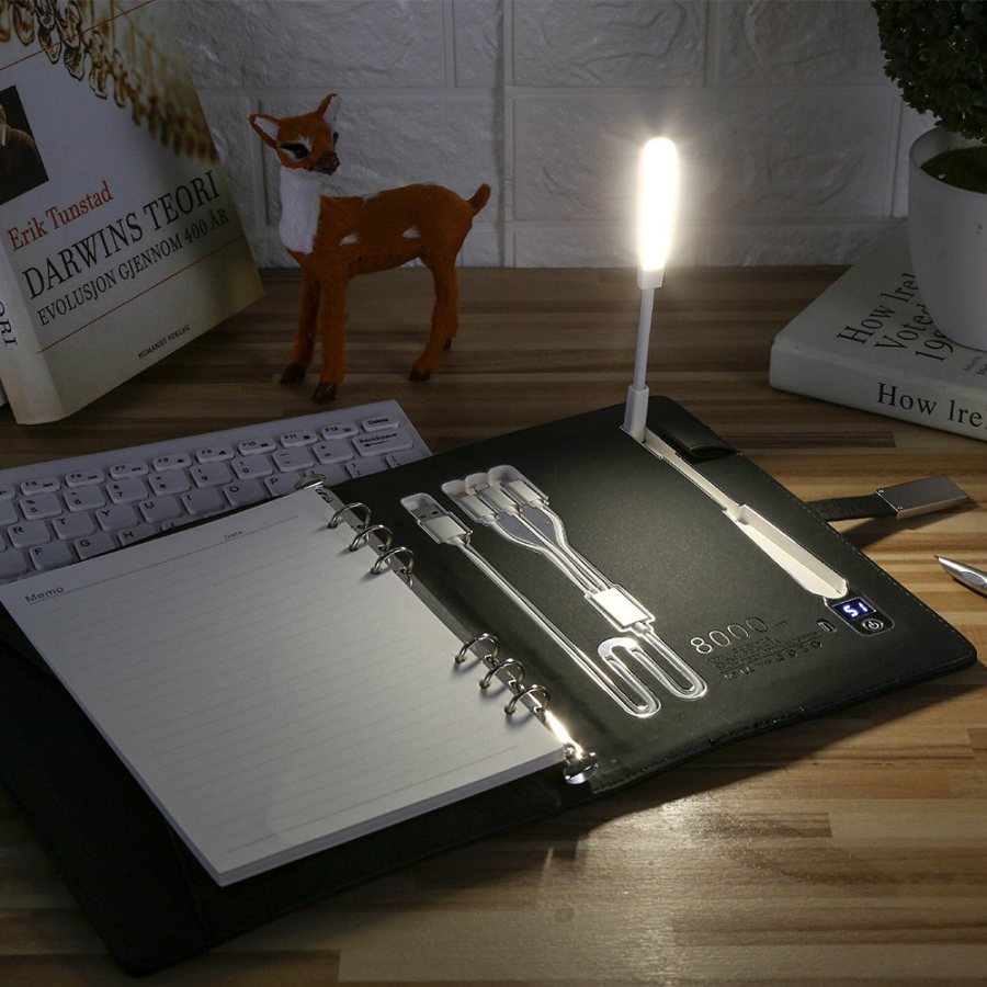 Lorga Wi̇reless Işıklı Organizer Powerbank 4