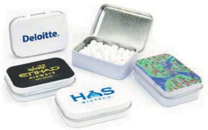 Mint Şeker Logo Baskılı