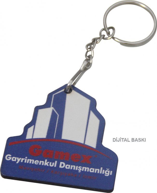 Özel Kesim Ahşap Anahtarlık 2