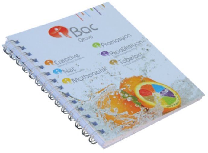 Özel Kuşe Sıvama Kapak Defter 3