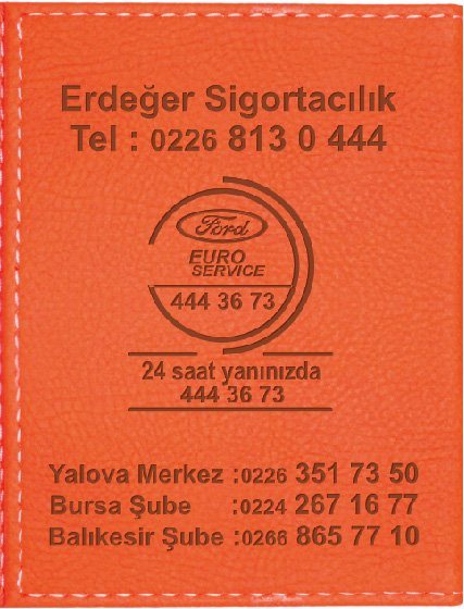 Pina Termo Klasik Ruhsatlık Kabı 4