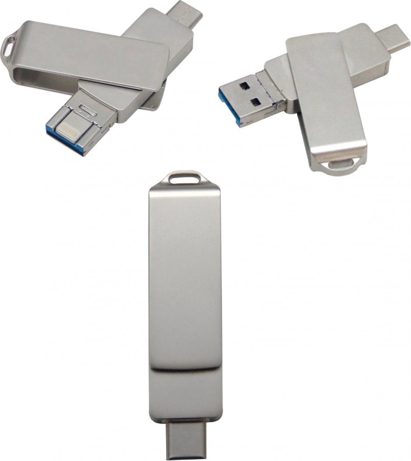 Plato TYPE-C & Iphone OTG USB Bellek 2