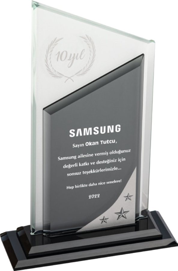 Salo Kristal Plaket