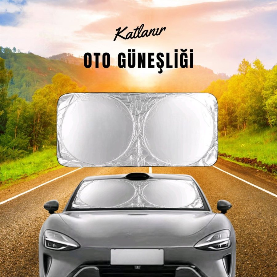 Senov Metalize Oto Güneşliği 2