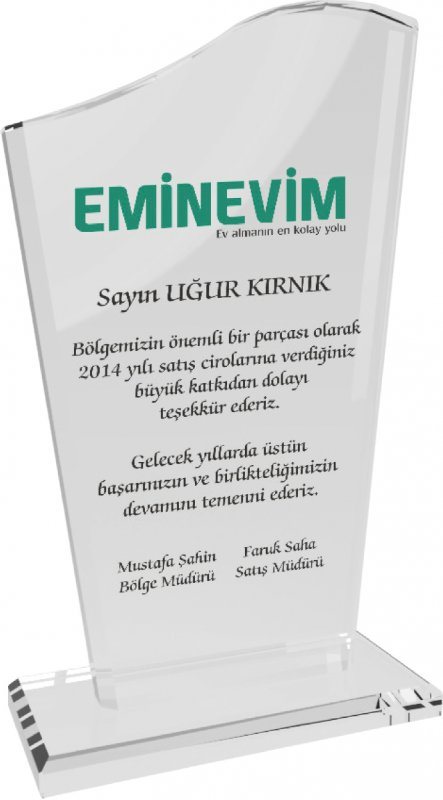 Sive Kristal Plaket