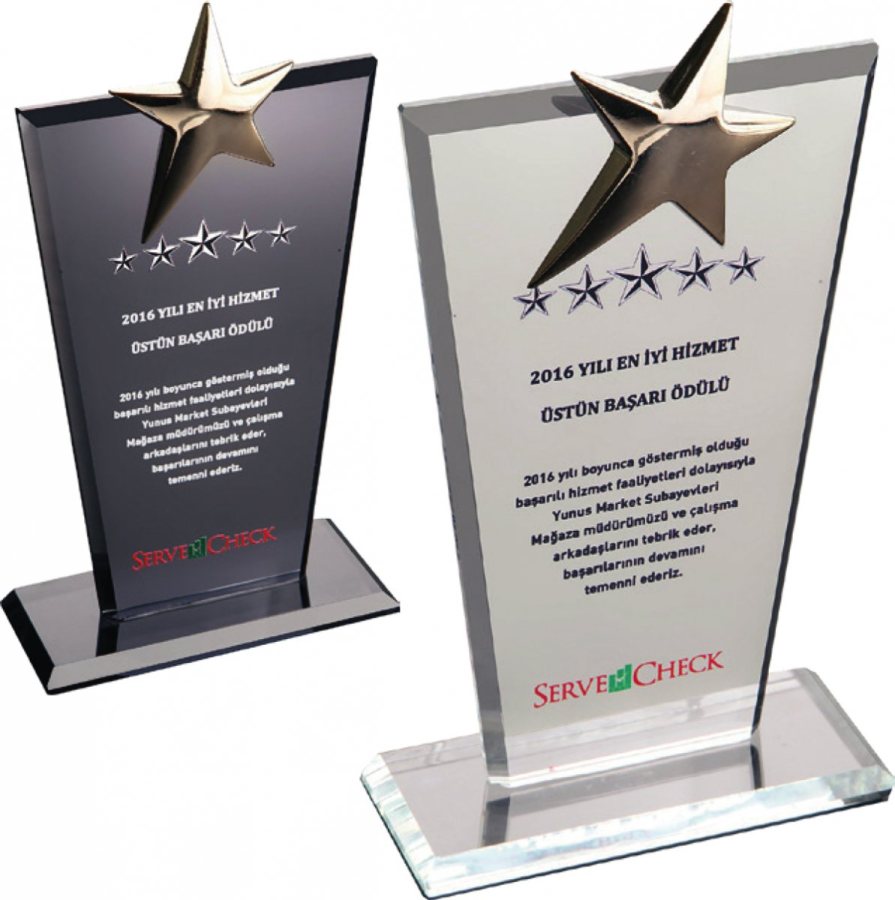 Star Kristal Plaket