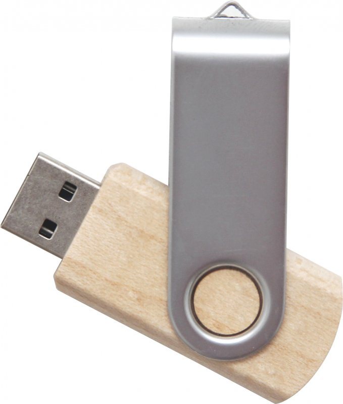 Swi̇es Ahşap Metal USB Bellek 3