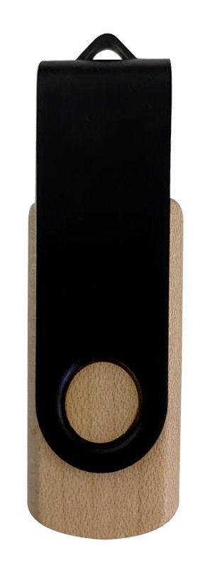 Swi̇es Ahşap Metal USB Bellek 4