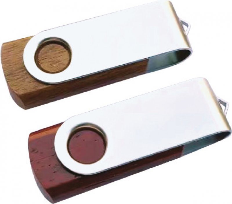 Swi̇es Ahşap Metal USB Bellek