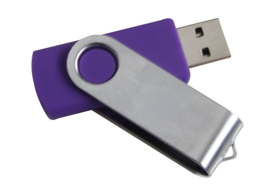 Swiwel Döner Metal USB Bellek 5