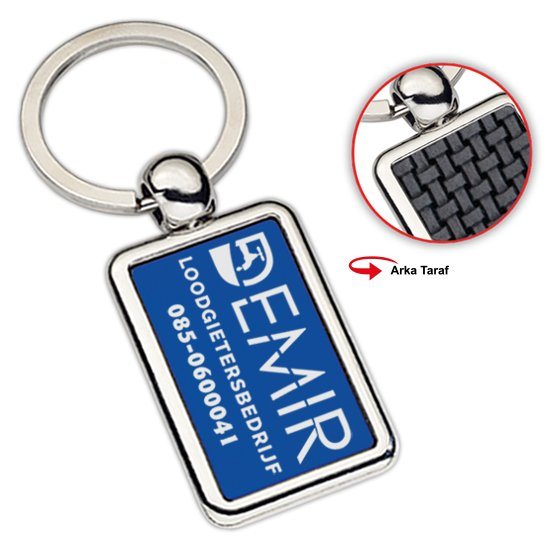 Tapo Kare Metal Anahtarlık 2