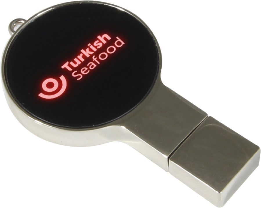 Terna Işıklı Metal USB Bellek