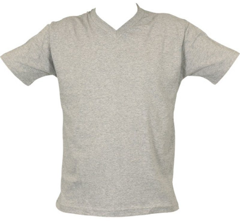 Tüp Kesim V Yaka T-Shirt 2