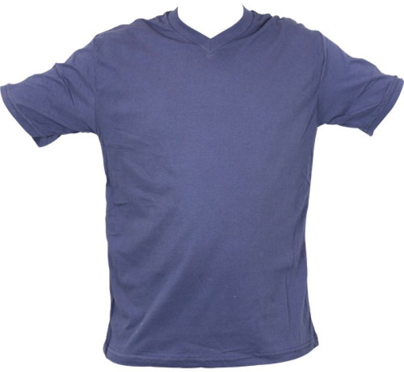 Tüp Kesim V Yaka T-Shirt 3