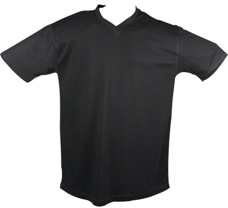 Tüp Kesim V Yaka T-Shirt
