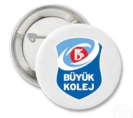 UV Baskılı Buton Rozet
