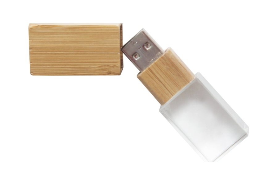 Wood Kristal USB Bellek 4