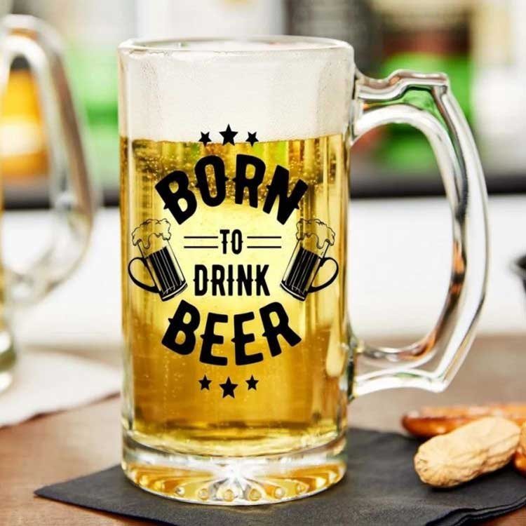 Yalı İkili Süblimasyon Bira Bardağı 5