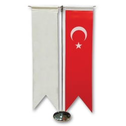 Kirlangiç İkili Masa Bayrağı