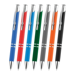 Metal Rubber Tükenmez Kalem